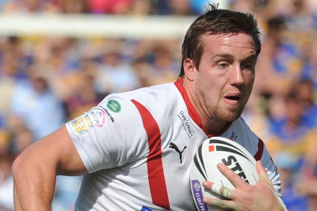 <p>Bryn Hargreaves, pictured in his St Helens days </p>
