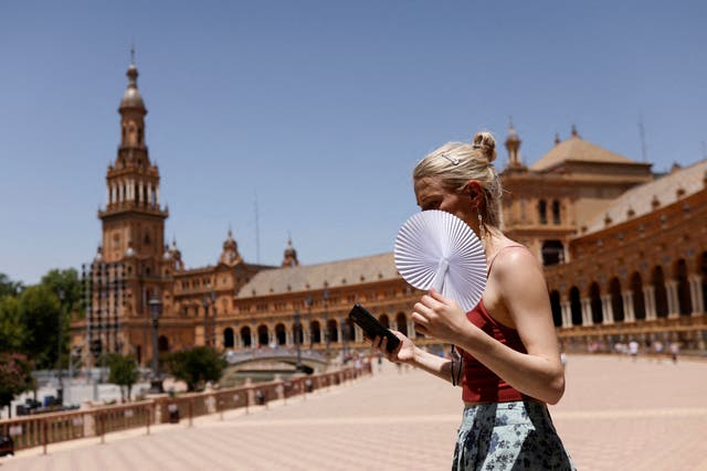 <p>Seville is suffering from intense temperatures </p>