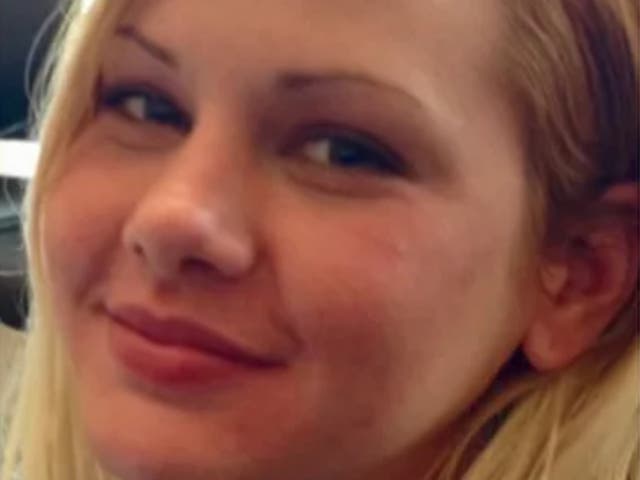 <p>Alyssa Morales, 36, suffered burns to her body and face in a recent attack</p>