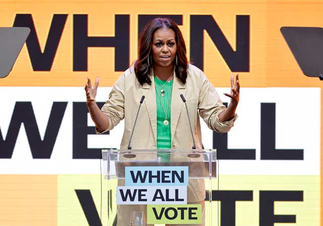 <p>Michelle Obama responds to Roe v Wade being overturned</p>