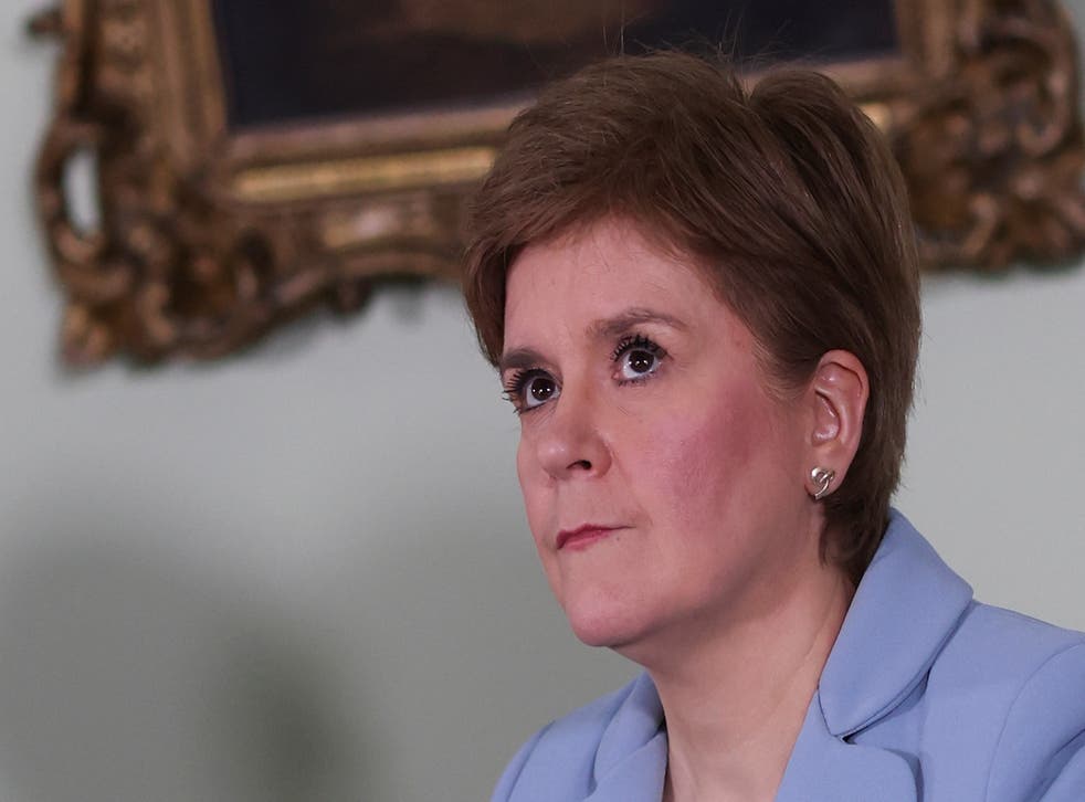 Scotland’s First Minister Nicola Sturgeon has described the day the US Supreme Court decided to overturn Roe v Wade as ‘one of the darkest days for women’s rights in my lifetime’ (Russell Cheyne/PA)