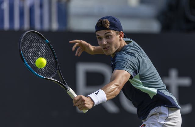 Jack Draper is feeling confident heading to Wimbledon (Steven Paston/PA)