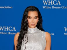 Kim Kardashian condemns decision to overturn Roe v Wade: ‘In America, guns have more rights than women’