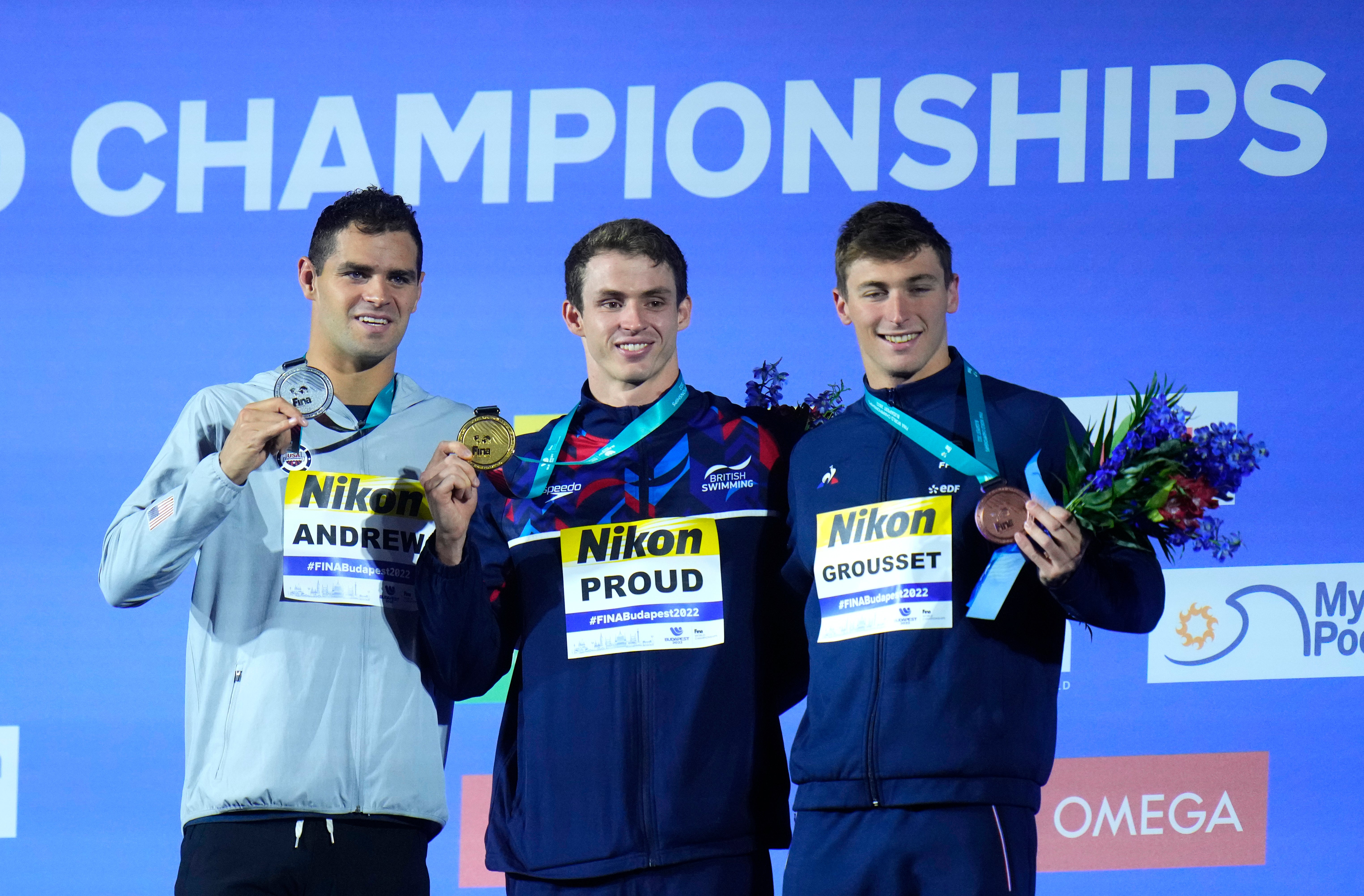 Ben Proud won gold for Great Britain (Petr David Josek/AP)