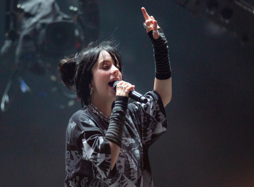 Billie Eilish has said it is a ‘really dark day for women in the US’ during her history-making Glastonbury headline set after the Supreme Court ended the country’s constitutional right to abortion (Joel C Ryan/Invision/AP)
