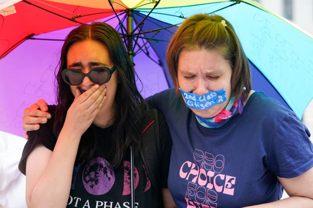 <p>Galería de fotos de aborto de la Corte Suprema</p>
