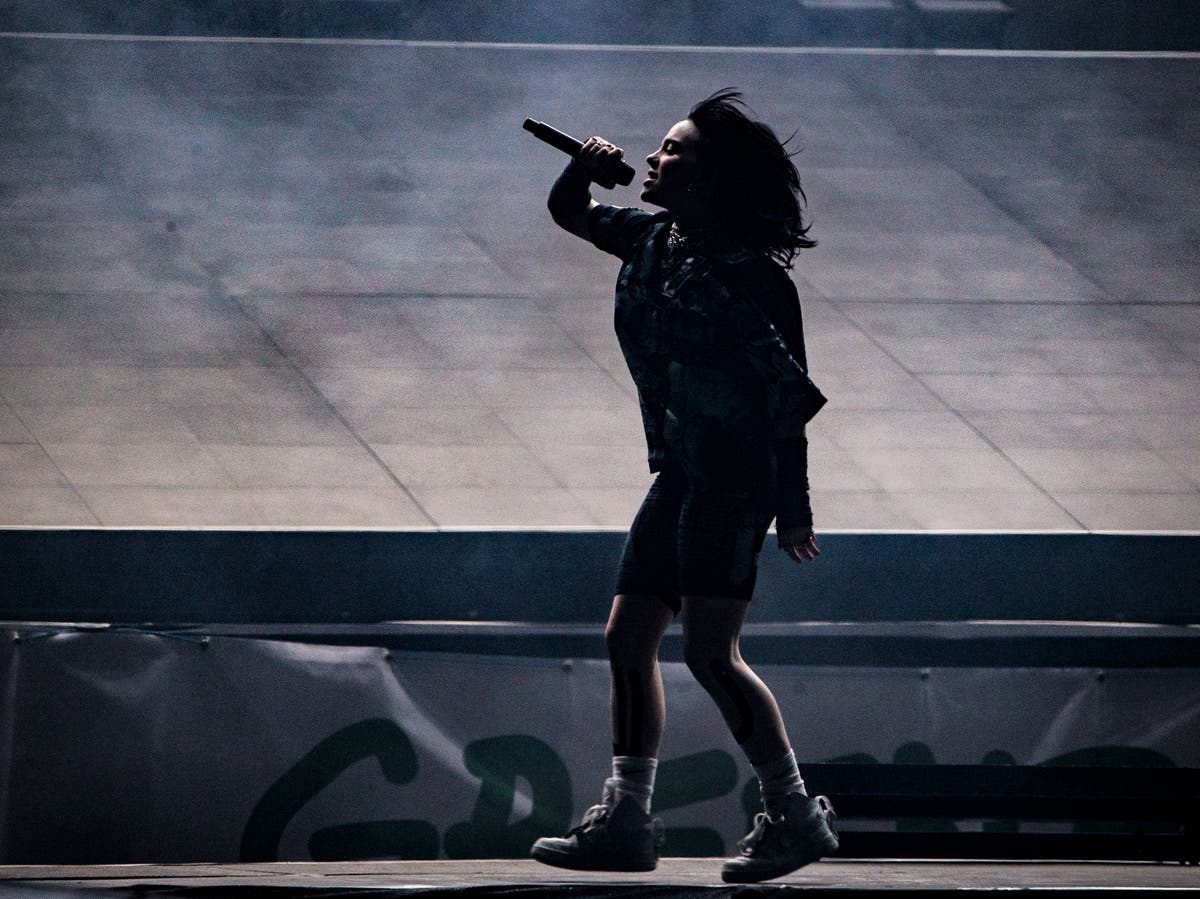 Billie Eilish review, Glastonbury 2022: History-making set is 90 minutes of noir-pop catharsis