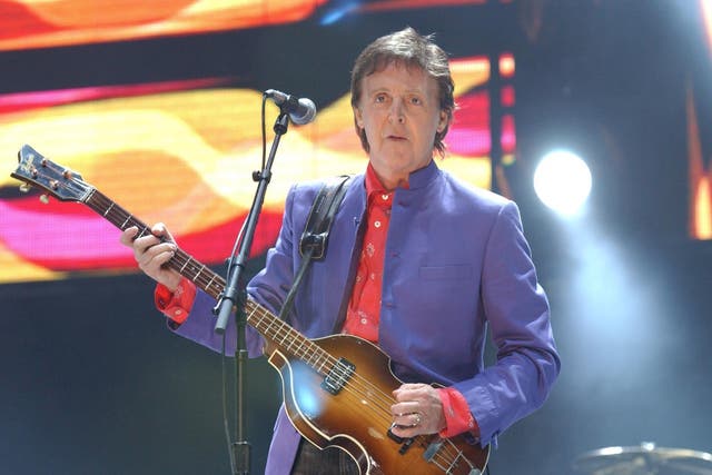 Sir Paul McCartney will become Glastonbury Festival’s oldest solo headliner a day after Billie Eilish became the youngest ever solo artist (Andy Butterton/PA)