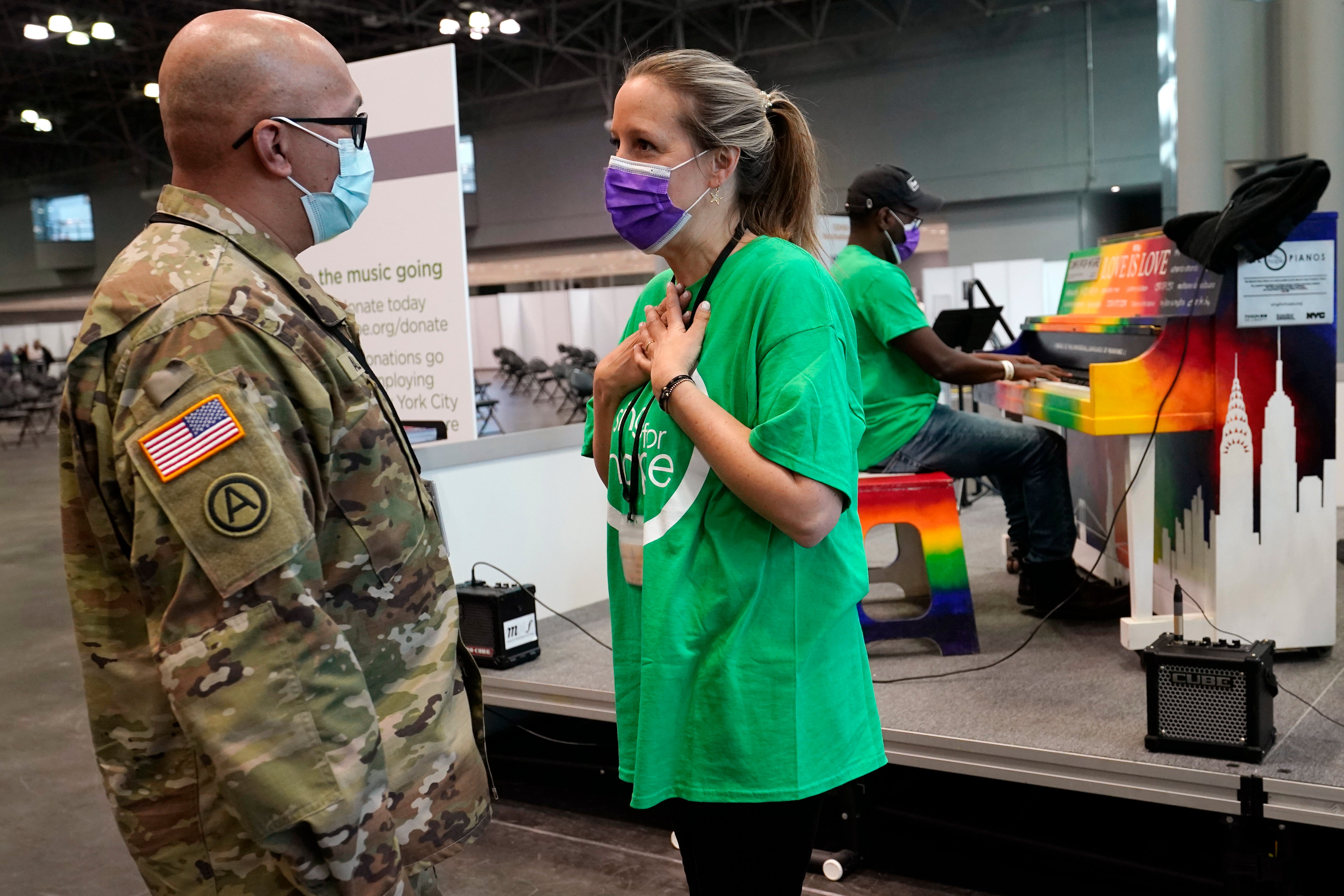 Virus Outbreak Army Guard Vaccine