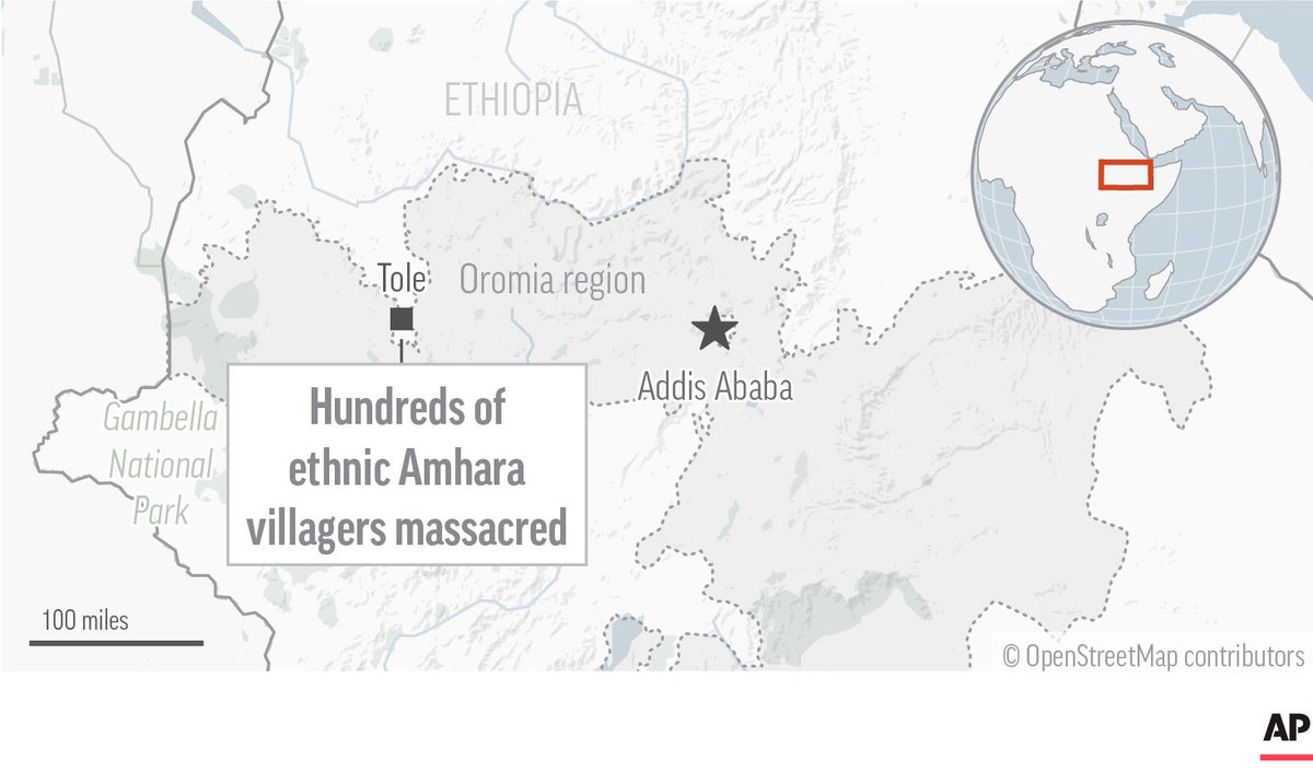 ‘Total bloodbath’: Witnesses describe Ethiopia ethnic attack