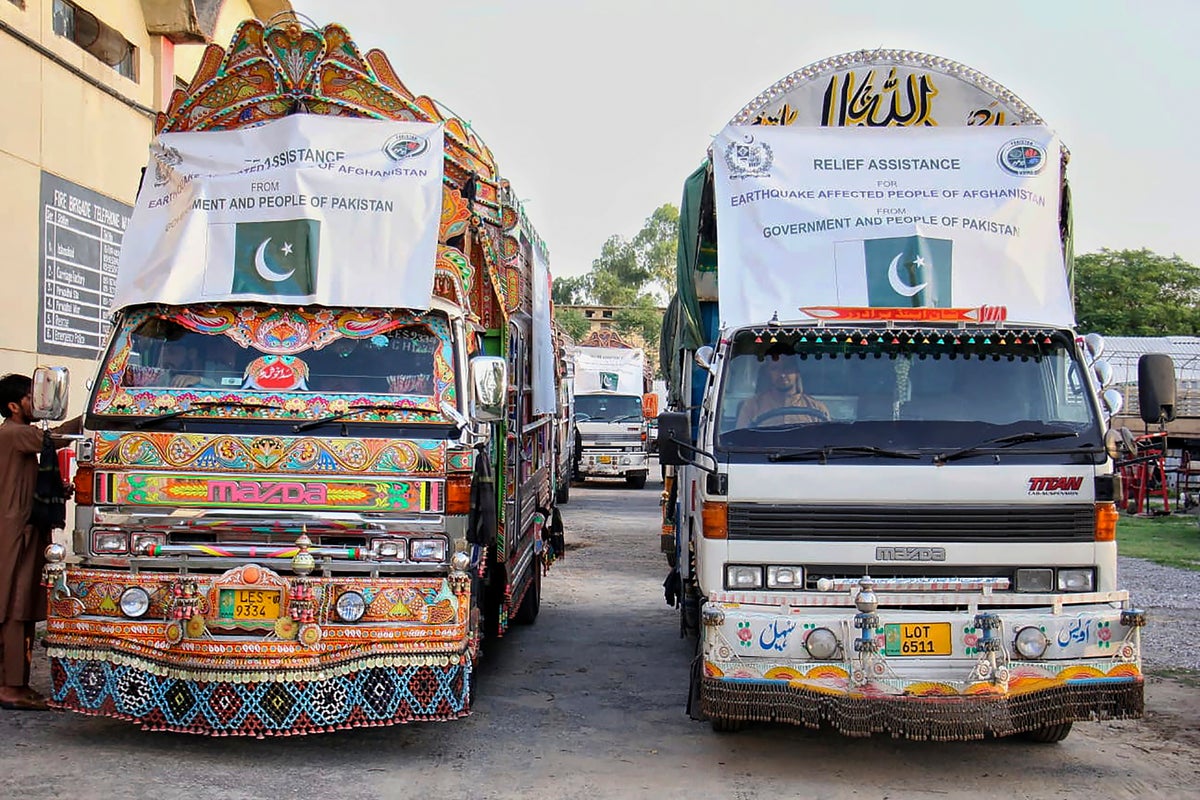 Pakistan plane carrying aid joins Afghan quake relief effort