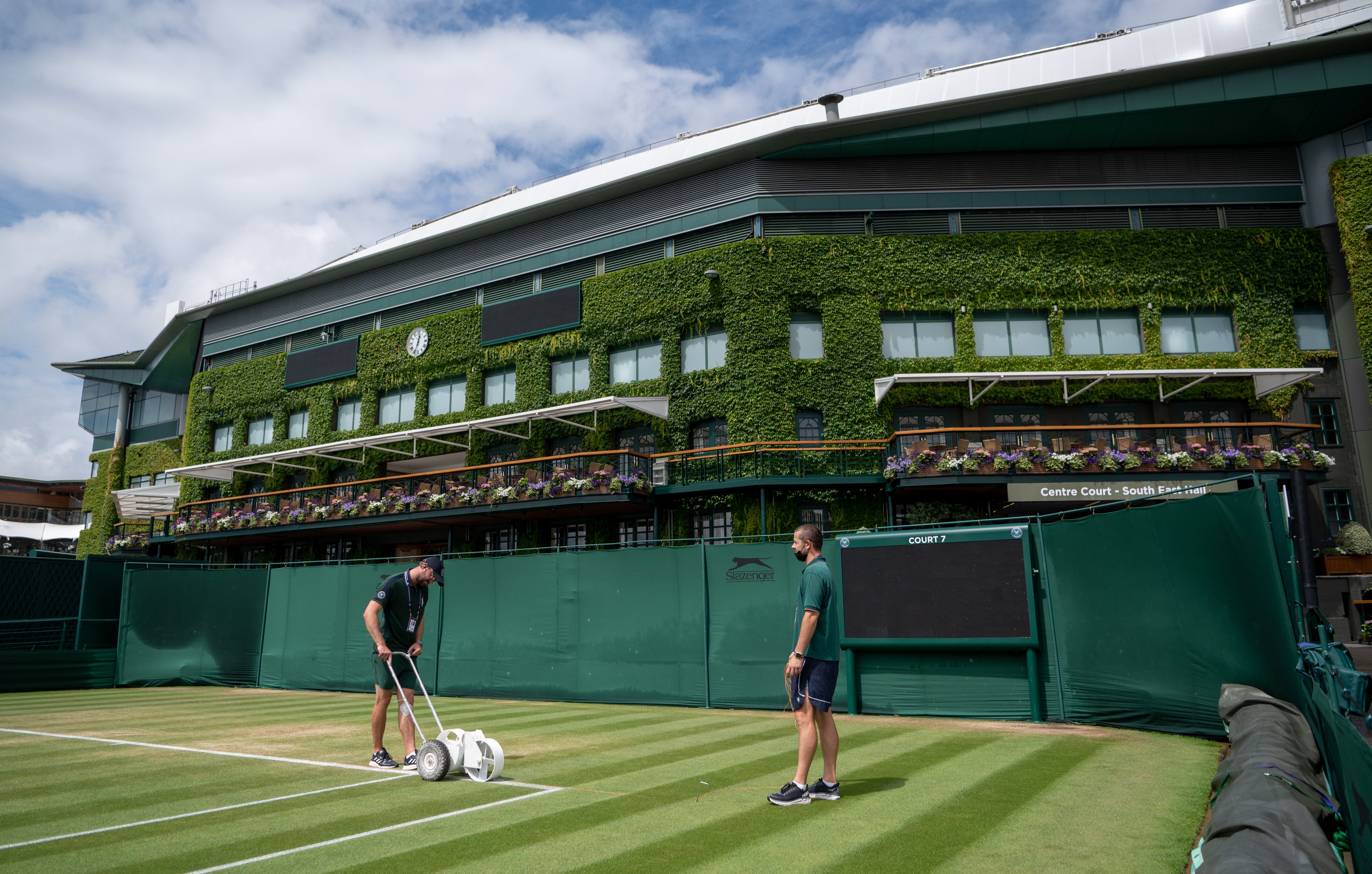 There will be no rest day on Middle Sunday in 2022 (Jonathan Nackstrand/AELTC Pool)