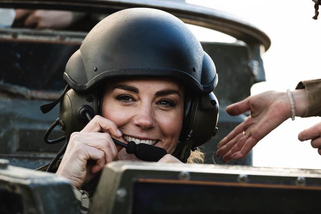 <p>Duchess of Cambridge releases new images to mark Armed Forces Day</p>