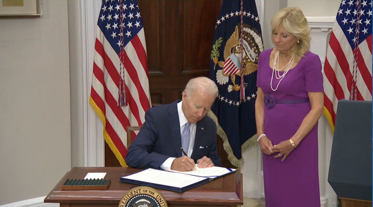 Joe Biden signs landmark gun safety bill into law, saying it will ‘save a lot of lives’