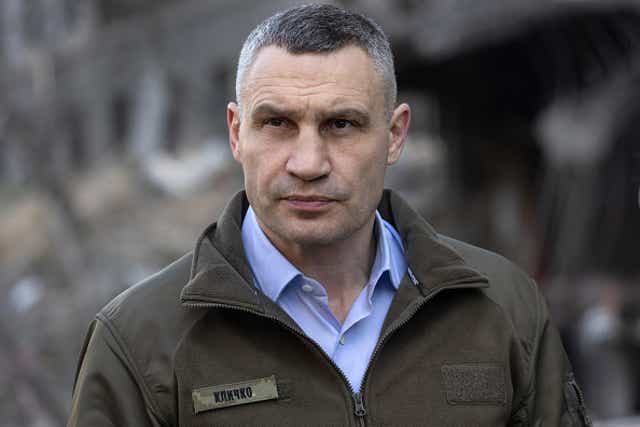 <p><a href="/topic/kyiv">Kyiv</a> mayor <a href="/topic/vitali-klitschko">Vitali Klitschko</a> has called for an investigation into the prank</p>