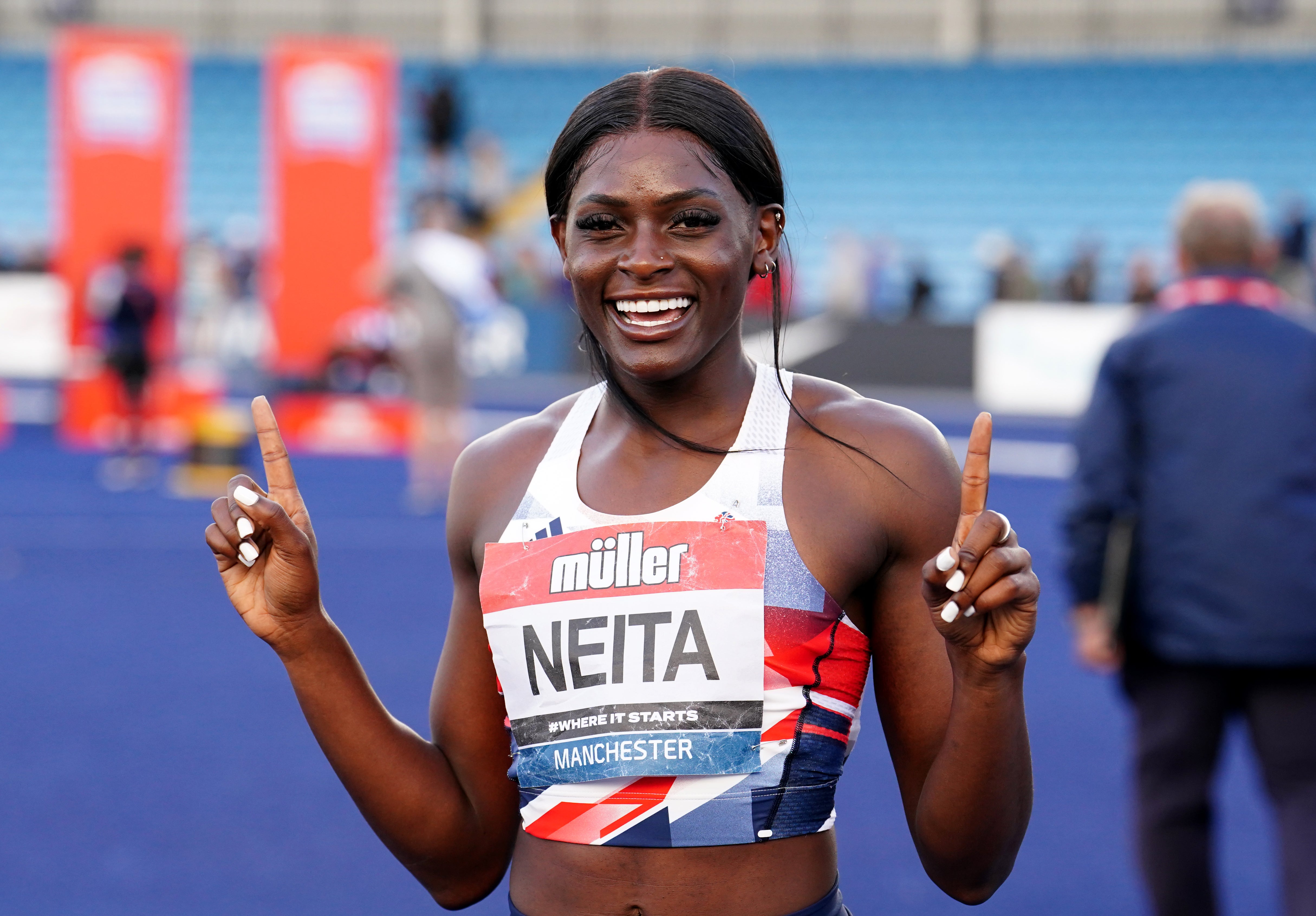 Daryll Neita stuns Dina Asher-Smith in Manchester and targets world ...