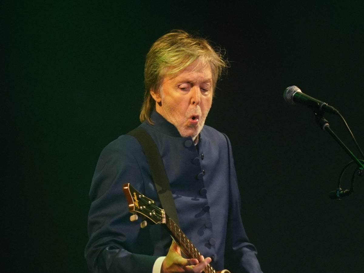 Paul McCartney plays Johnny Depp video during Glastonbury headline set