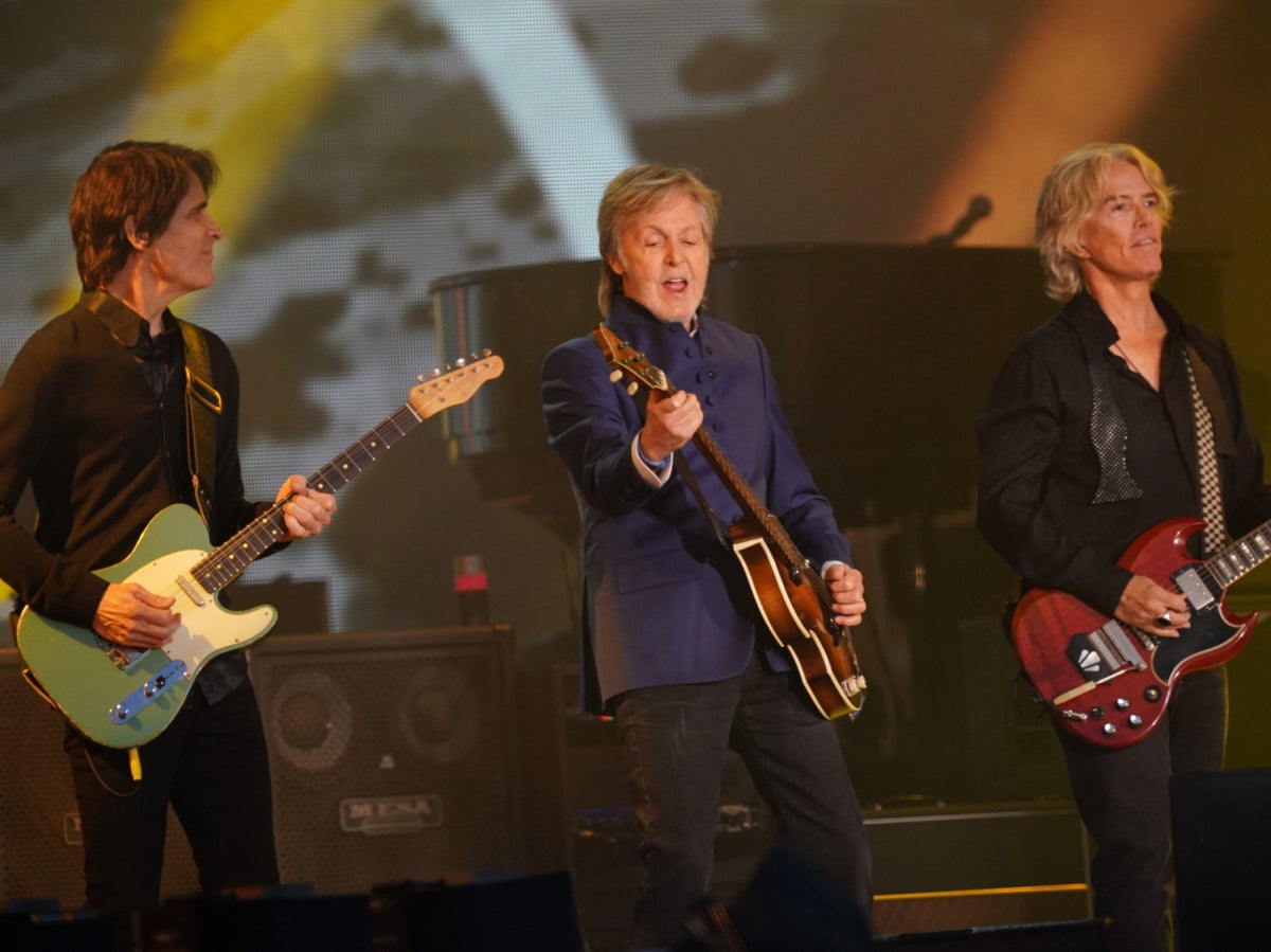 Glastonbury live: Paul McCartney headlines Saturday on the Pyramid Stage