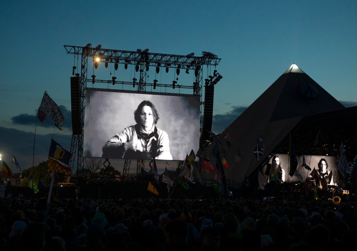 Paul McCartney: Glastonbury viewers ‘uncomfortable’ over inclusion of Johnny Depp video in Saturday set