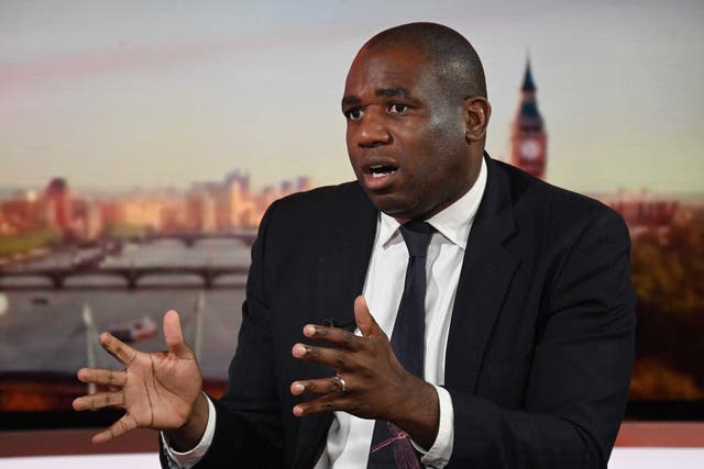 <p>David Lammy has sought to defend Labour’s position on industrial action </p>