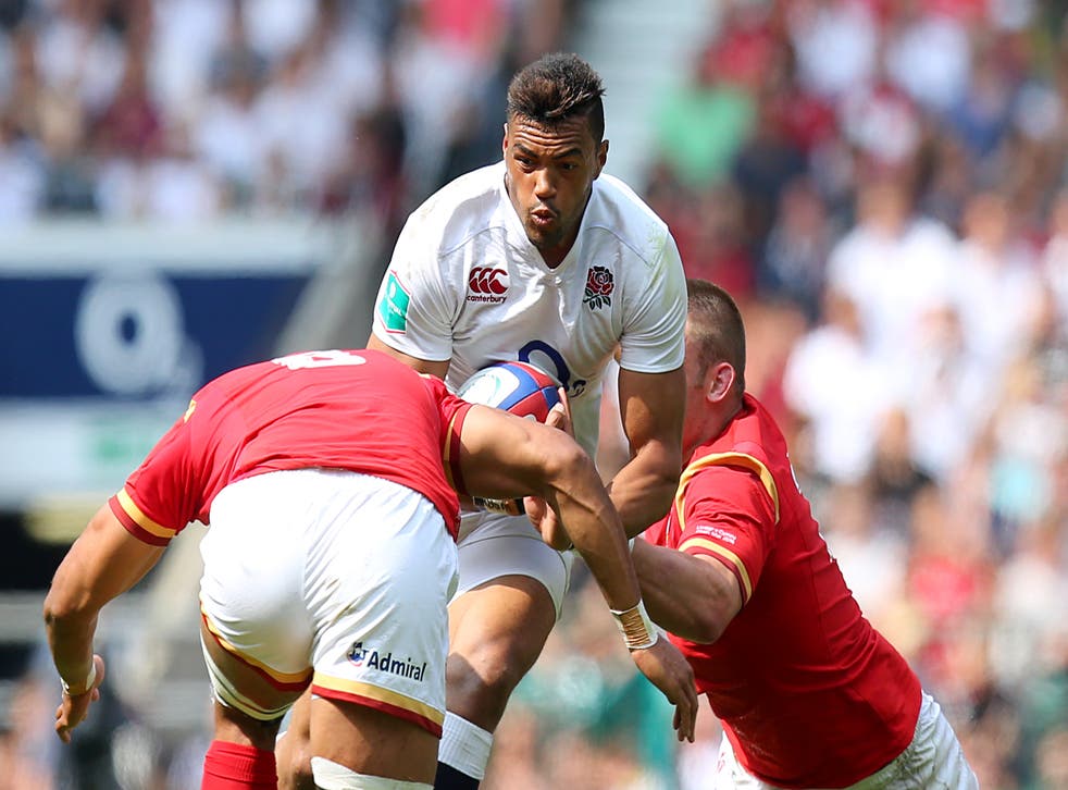 <p>Luther Burrell, centre, has played 15 times for England (Gareth Fuller/PA)</p>