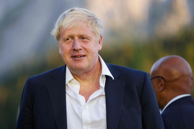 <p>Boris Johnson said he wanted to lead the Conservative party into the next two elections </p>
