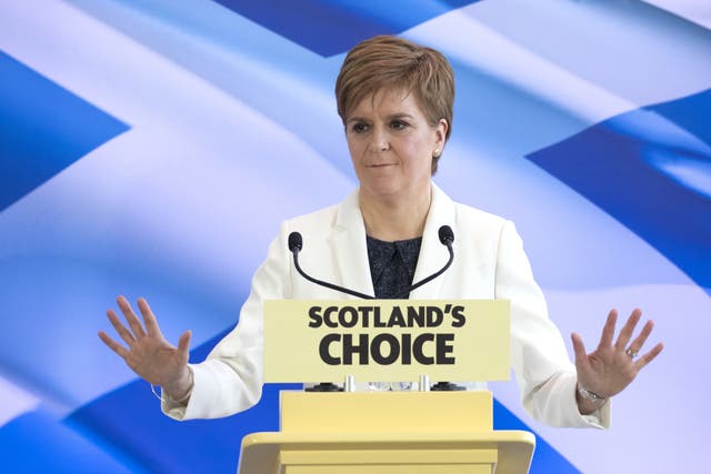 <p>Sturgeon outlined plans for new poll that could see Scotland leave UK </p>