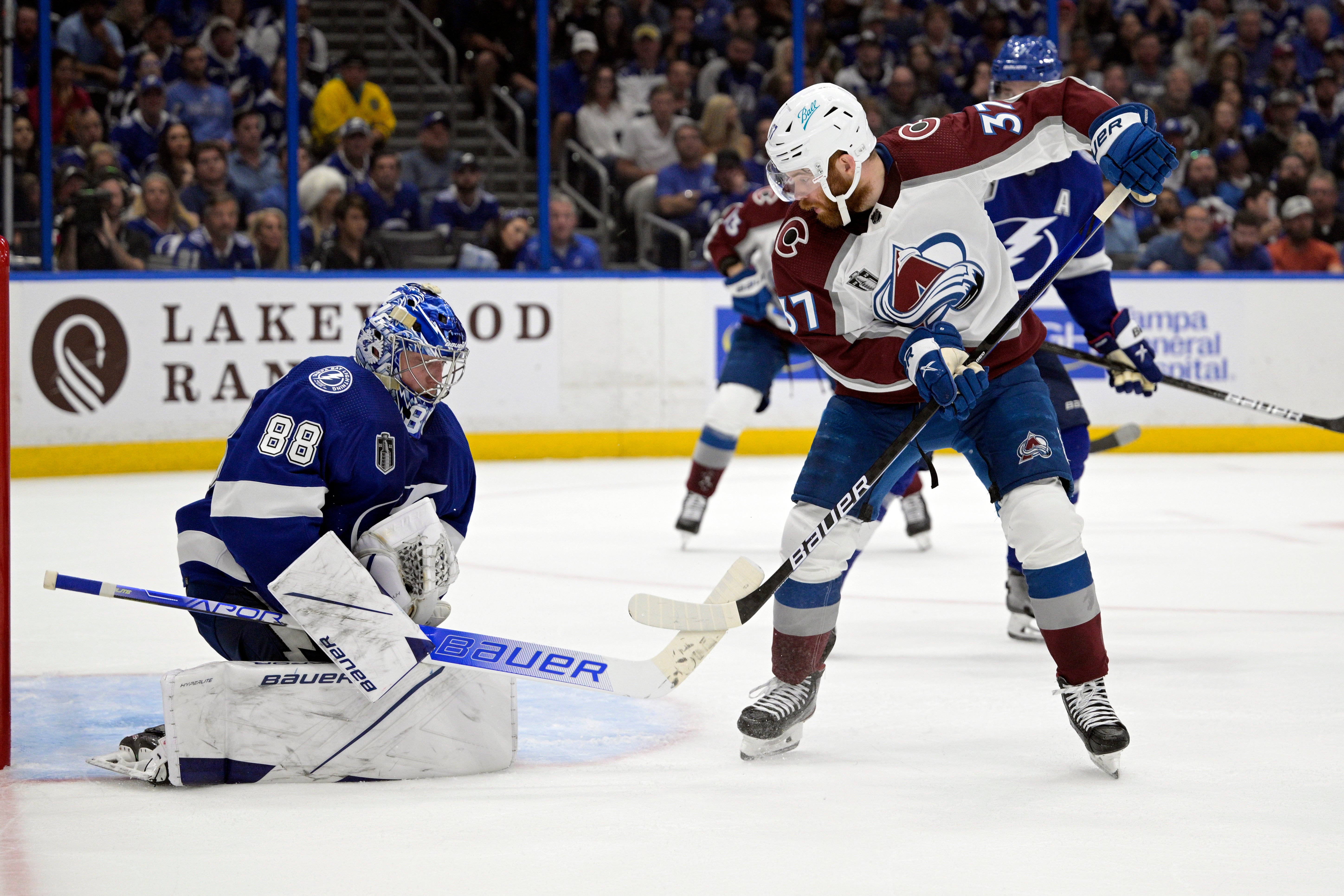 Stanley Cup Avalanche Lightning Hockey