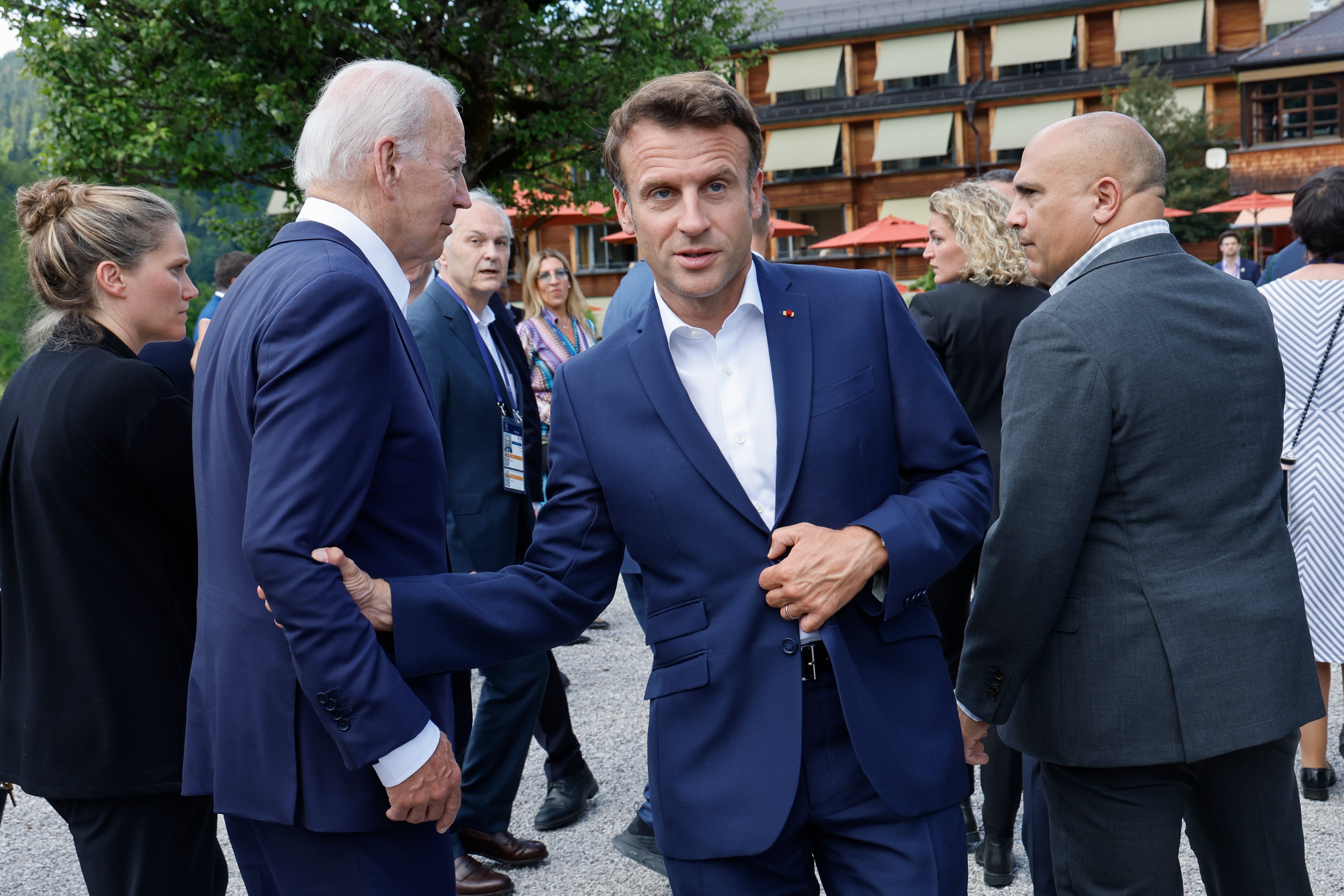 APTOPIX Germany G7 Summit