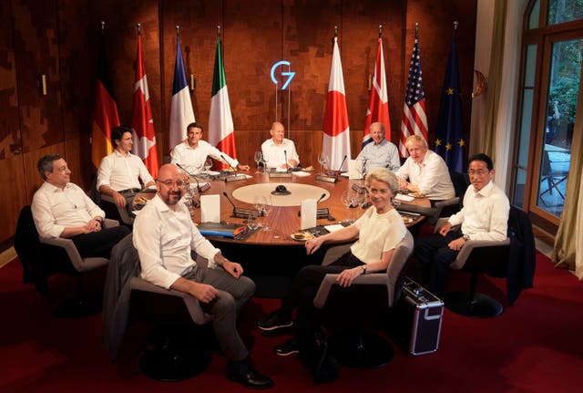 APTOPIX Germany G7 Summit