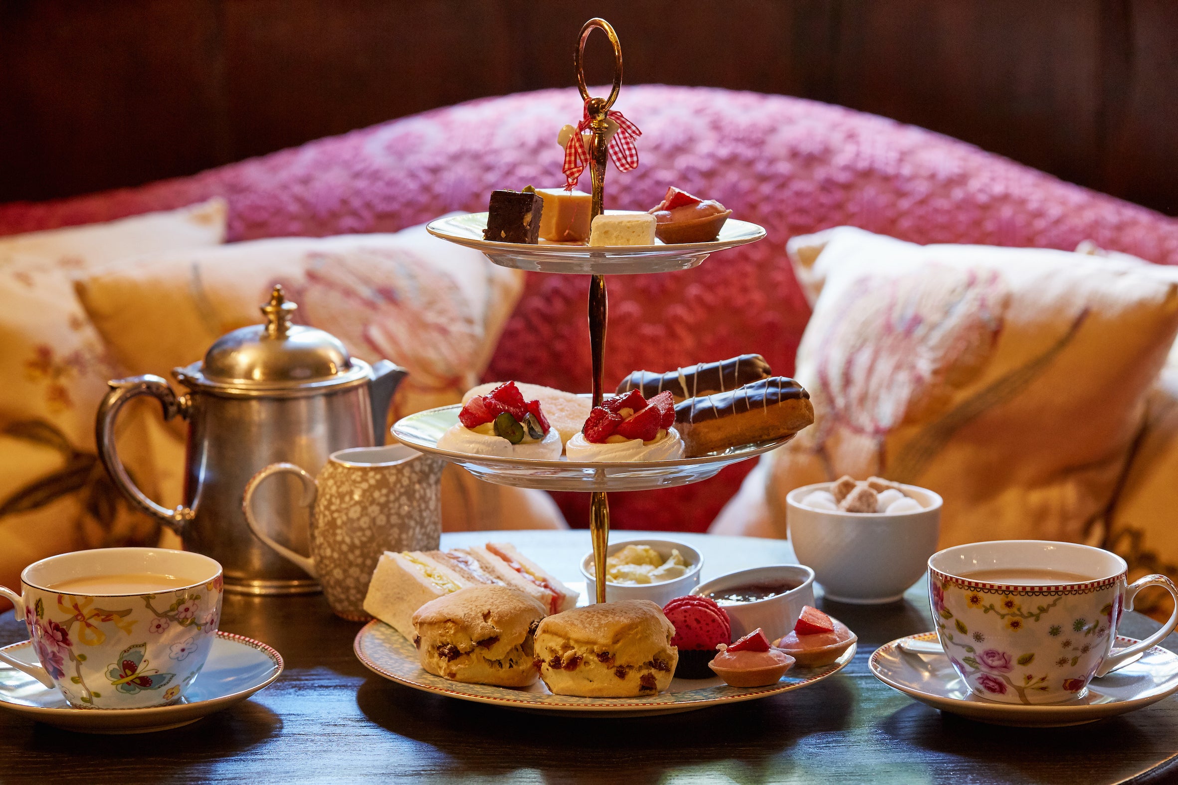 Treat yourself to an afternoon tea at Ockenden Manor