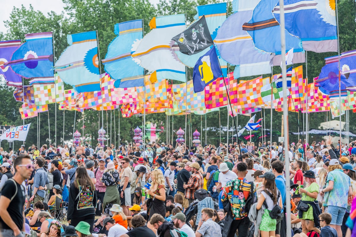 Best flags at Glastonbury mock Partygate and celebrate Derry Girls