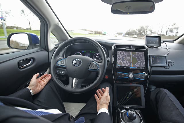 MPs have launched an inquiry into the development and deployment of self-driving vehicles (Philip Toscano/PA)
