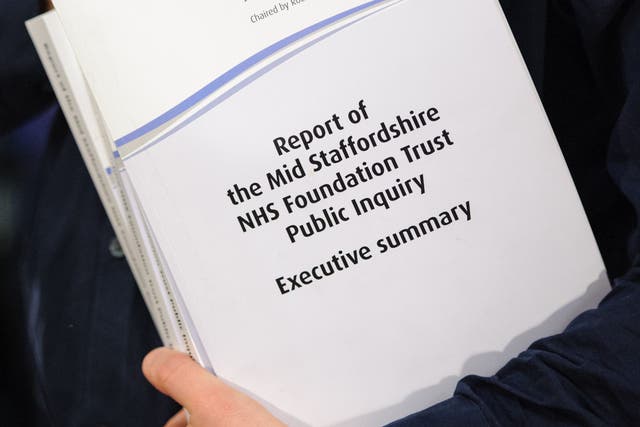 The BMA has raised concerns that ‘nothing has changed’ since Mid Staffordshire inquiry (PA)