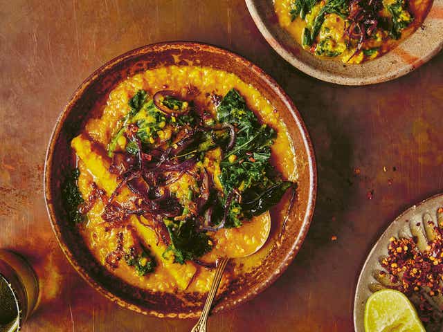 <p>This coconut dal recipe is one of the ways Cynthia’s mother would cook when she was short on time </p>