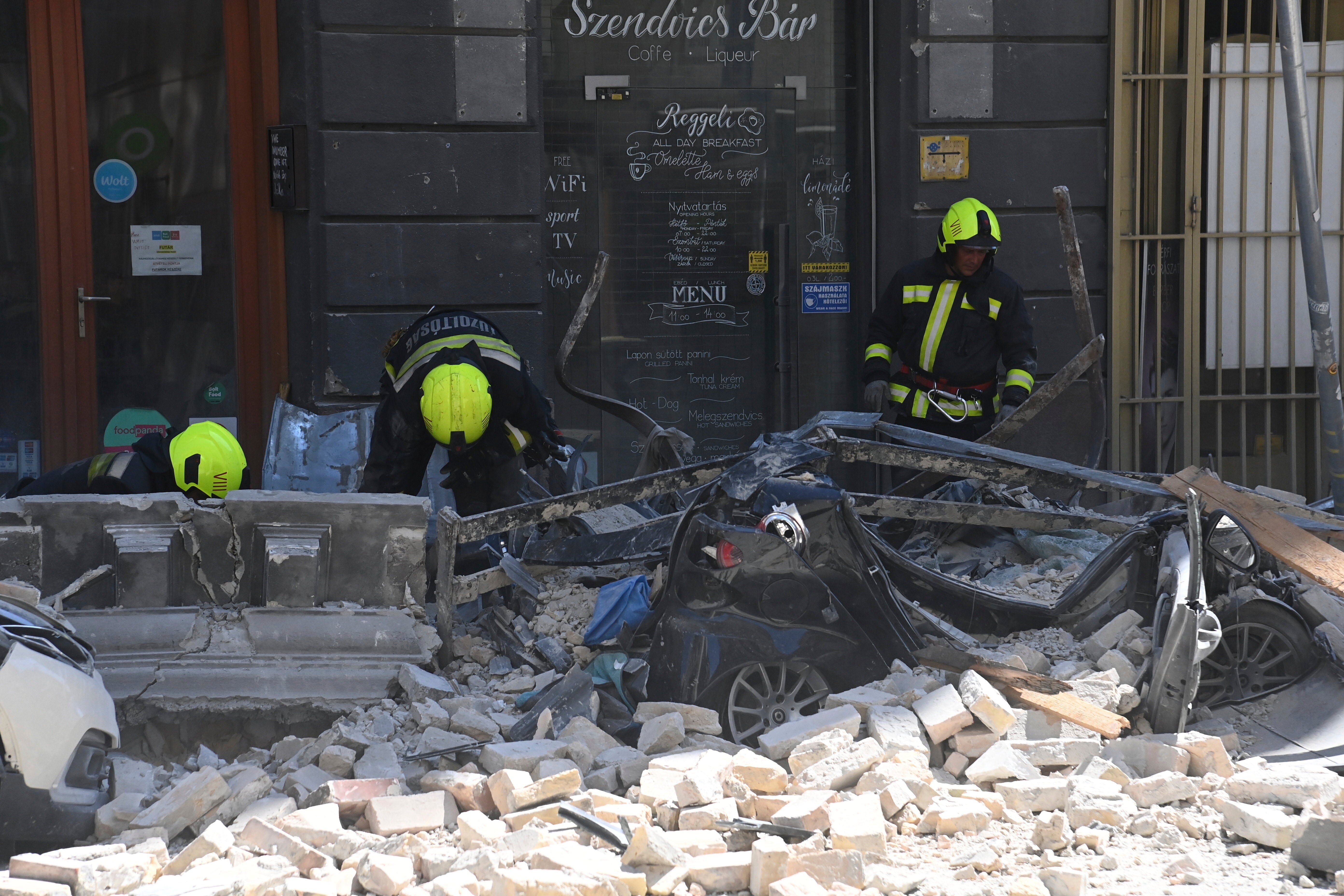 Hungary Building Collapse
