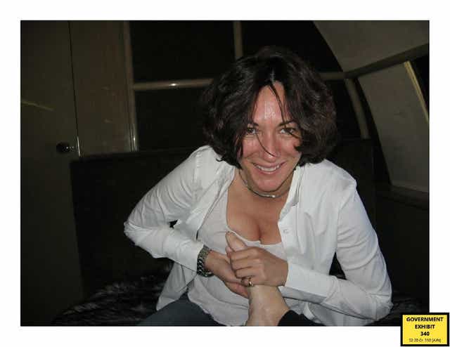 Undated handout photo issued by US Department of Justice of Ghislaine Maxwell , which has been shown to the court during the sex trafficking trial of Maxwell in the Southern District of New York. The British socialite is accused of preying on vulnerable young girls and luring them to massage rooms to be molested by Jeffrey Epstein between 1994 and 2004. Issue date: Wednesday December 8, 2021 (US Department of Justice/PA)