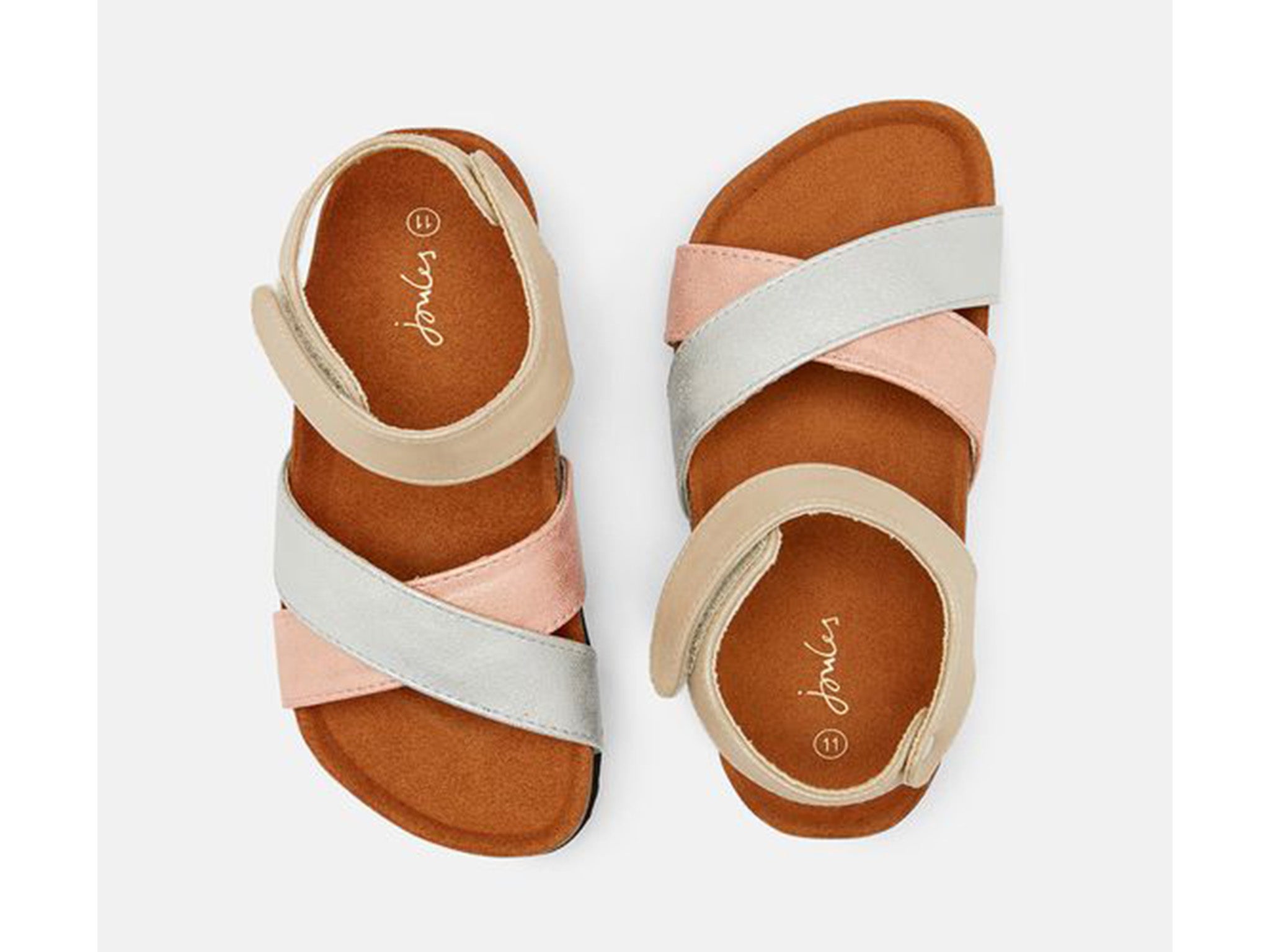 Joules tessie multi strap Velcro sandals