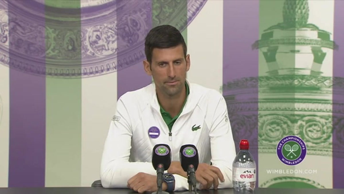 Djokovic disagrees with Wimbledon’s ban on Russian players