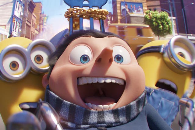 <p>Gru and his Minions in ‘Minions: The Rise of Gru’ </p>