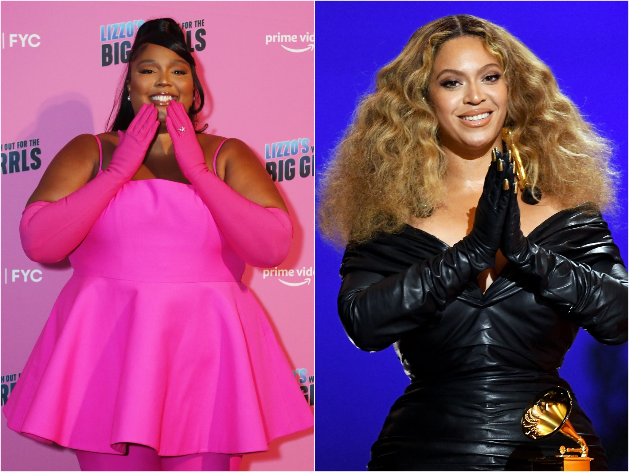 Lizzo (left) and Beyonce