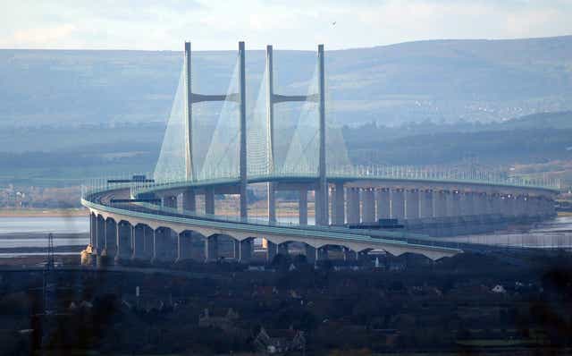 The Second Severn Crossing (Barry Batchelor/PA)