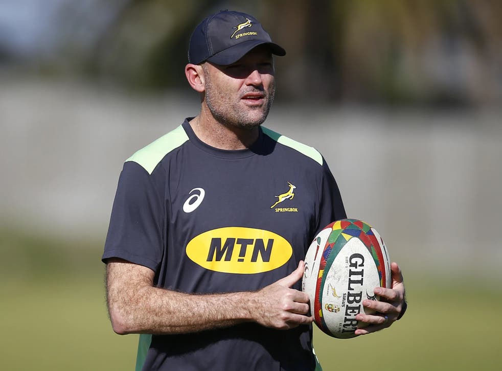 <p>Jacques Nienaber expects South Africa to be tested by Wales</p>