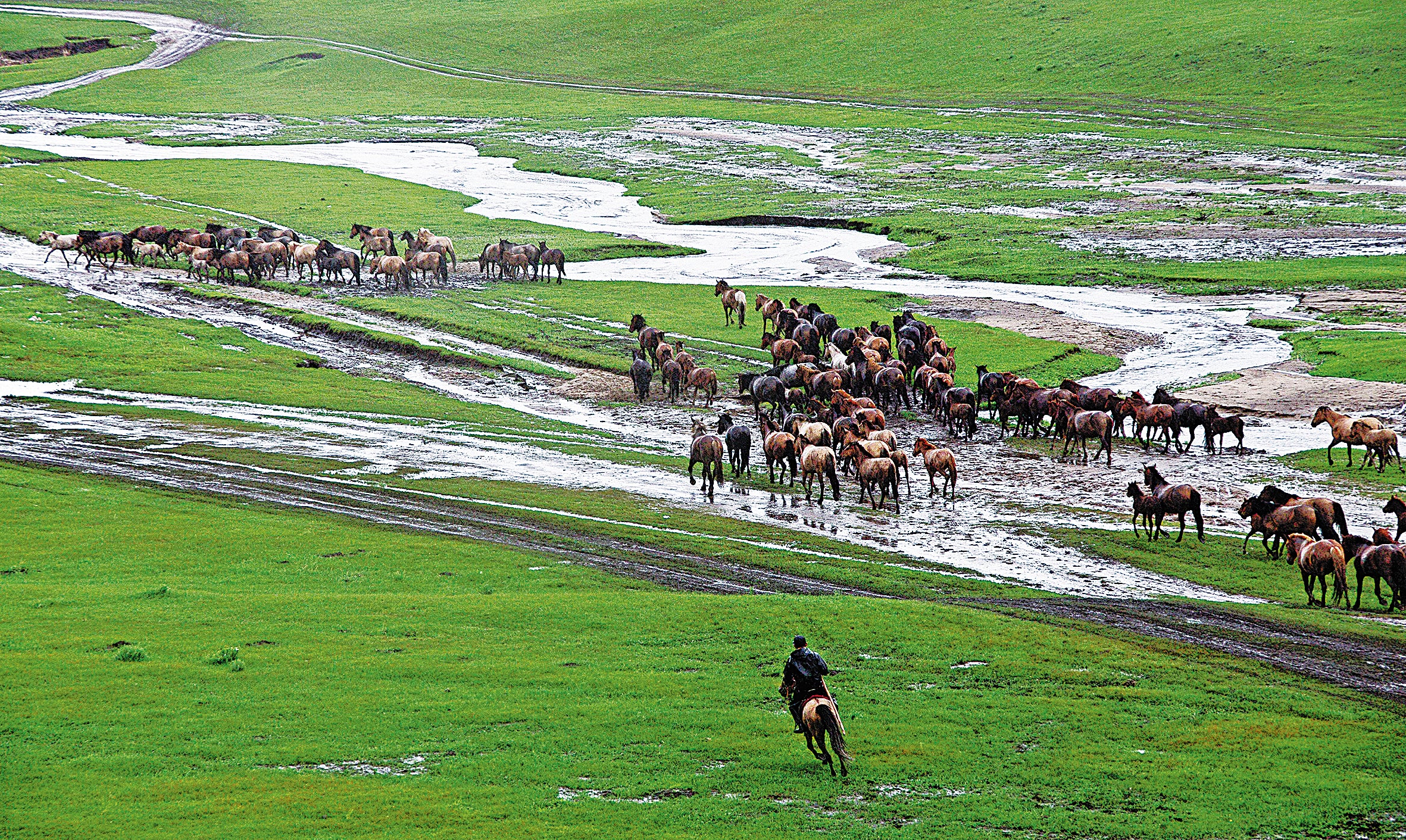 Ar Horqin Grassland Nomadic System in North China’s Inner Mongolia autonomous region demonstrates the wisdom of herdsmen to work in harmony with nature