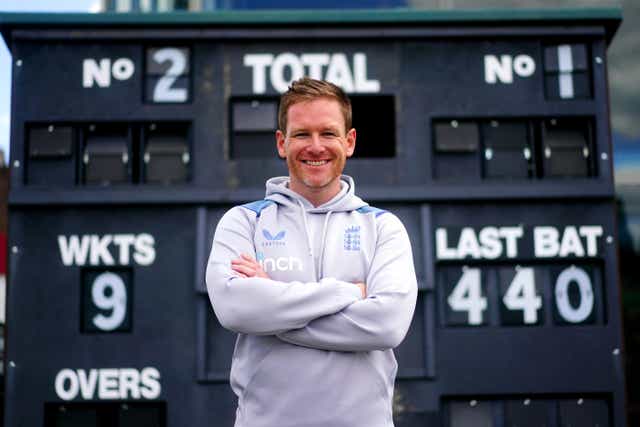 Eoin Morgan has announced his retirement from international cricket (Victoria Jones/PA).