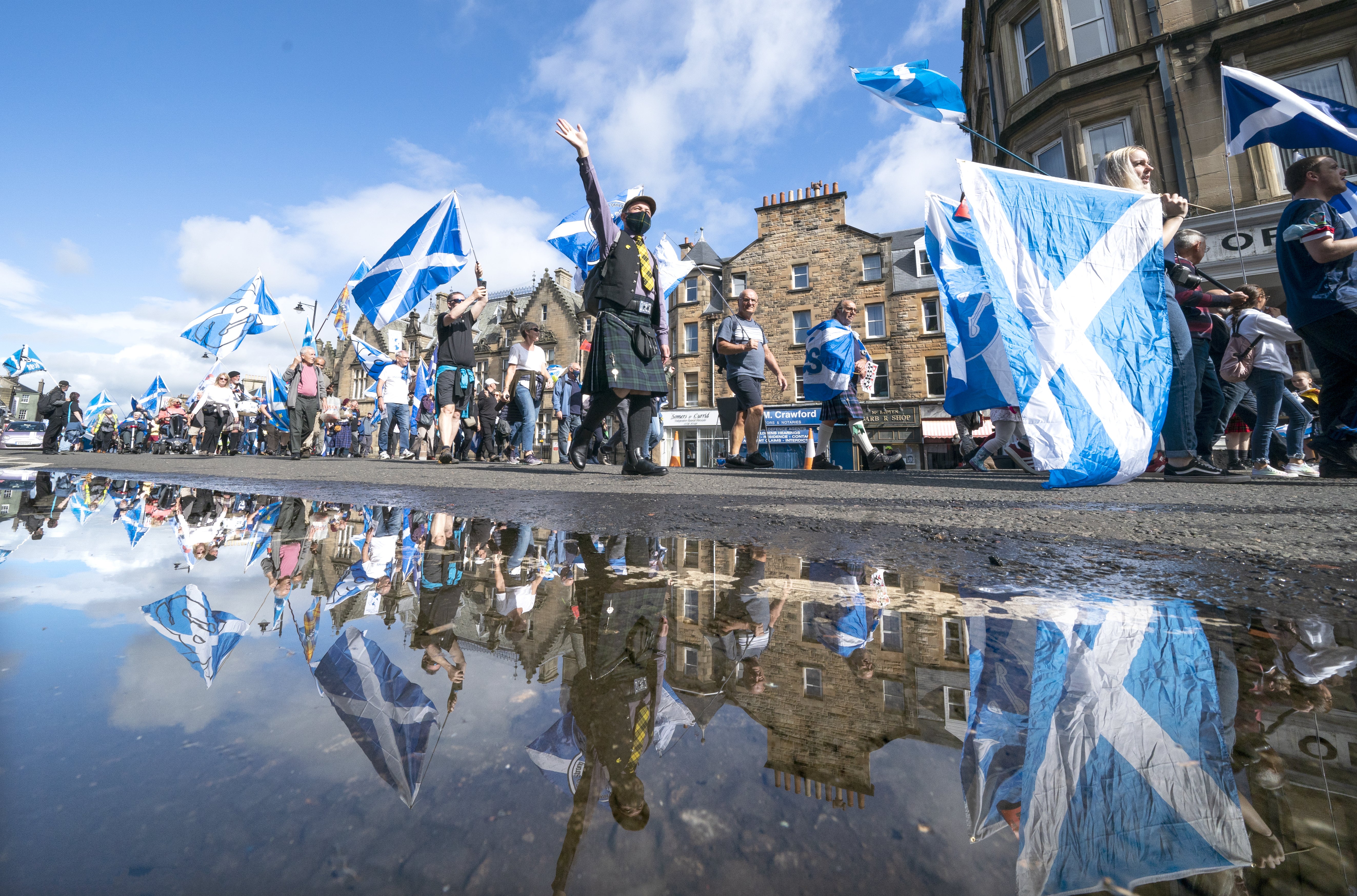Opinion polls suggest Scots are split on the issue (Jane Barlow/PA)