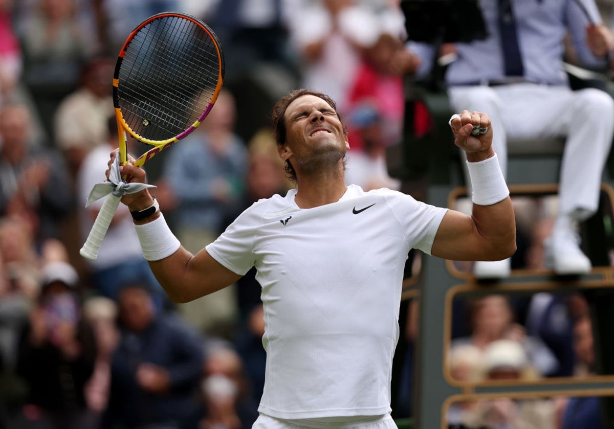 Rafael Nadal shows resilience to battle past Francisco Cerundolo on Wimbledon return