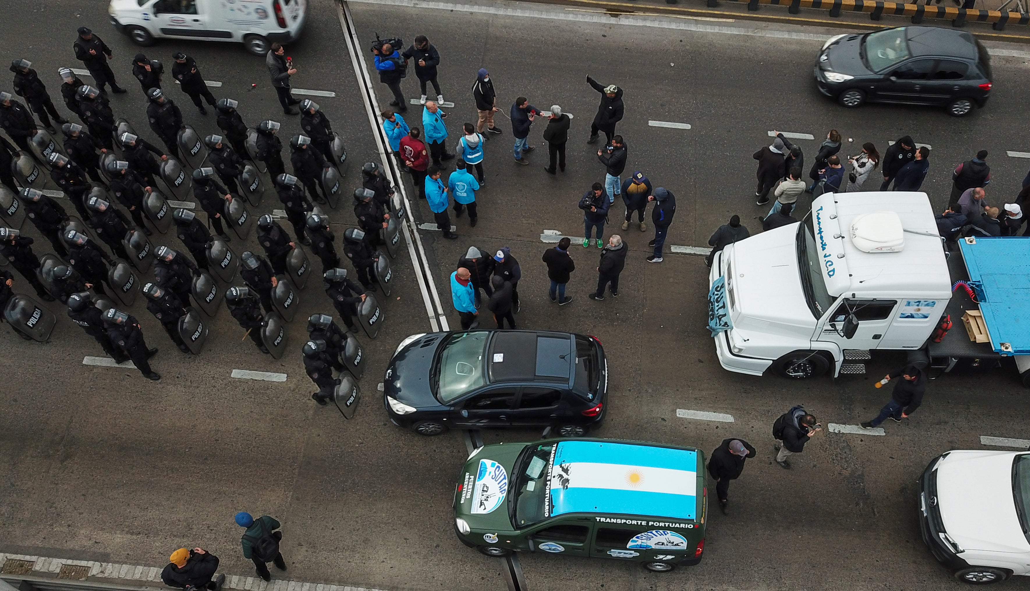 Argentina Truckers Protest