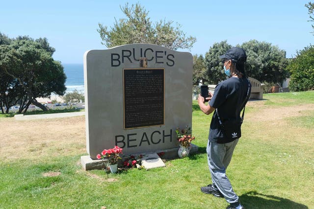 Racial Injustice California Beach