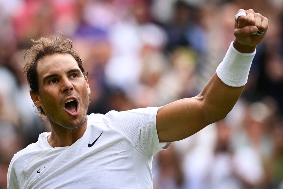 Rafael Nadal delighted to be back winning at Wimbledon